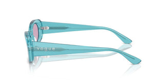 Vogue Vo 5582s Women Blue Oval Sunglasses