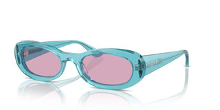 Vogue Vo 5582s Women Blue Oval Sunglasses