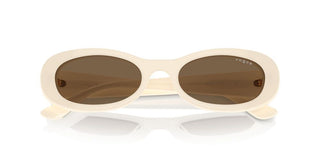 Vogue Vo 5582s Women White Oval Sunglasses