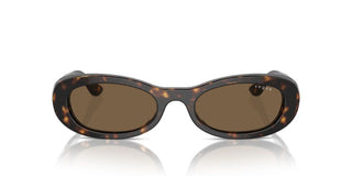 Vogue Vo 5582s Women Havana Oval Sunglasses