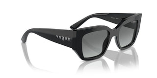 Vogue Vo 5583s Women Black Squared Sunglasses