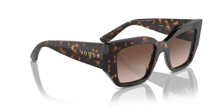 Vogue Vo 5583s Women Havana Squared Sunglasses