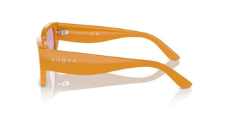 Vogue Vo 5586s Women Orange Rectangle Sunglasses