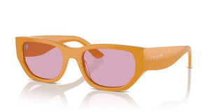 Vogue Vo 5586s Women Orange Rectangle Sunglasses
