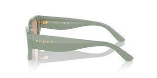 Vogue Vo 5586s Women Green Rectangle Sunglasses