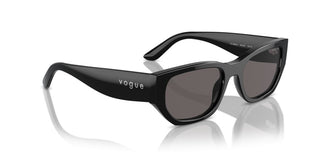 Vogue Vo 5586s Women Black Rectangle Sunglasses