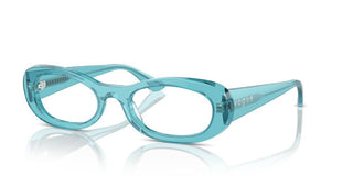 Vogue Vo 5596 Women Blue Oval Eyeglasses