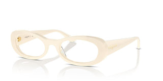 Vogue Vo 5596 Women White Oval Eyeglasses