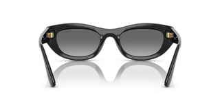 Vogue Vo 5616s Women Black Oval Sunglasses