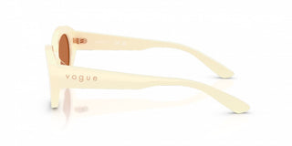 Vogue Vo 5659su Women White Oval Sunglasses