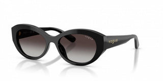 Vogue Vo 5659su Women Black Oval Sunglasses