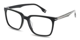 Police Vplg73e Men Black Squared Eyeglasses