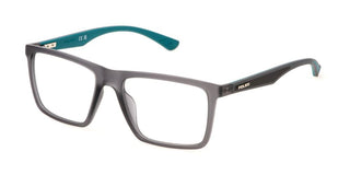 Police VPLN26 unisex Grey Squared Eyeglasses