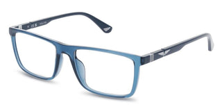 Police Vplq66 Men Blue Squared Eyeglasses