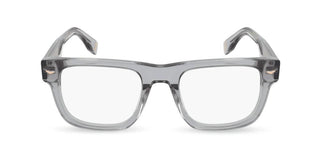 Police VPLQ72E men Grey Squared Eyeglasses