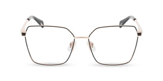Police VPLR17 unisex Black Geometric Eyeglasses