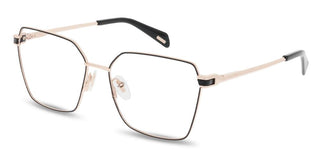 Police VPLR17 unisex Black Geometric Eyeglasses