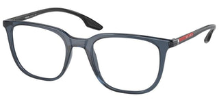 Prada Linea Rossa VPS 01OV men Blue Geometric Eyeglasses
