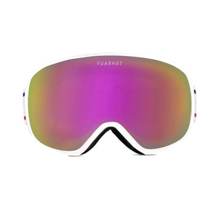 vuarnet goggles Vuarnet Cervin Vu40028u Unisex White Shield Goggle – Otticanet