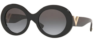 Valentino V LOGO VA 4058 women Black Round Sunglasses