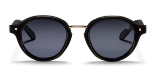 Valentino V - ESSENTIAL - IV unisex Black Round Sunglasses