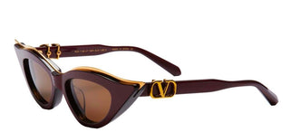 Valentino V - GOLDCUT - II women Red Cat Eye Sunglasses
