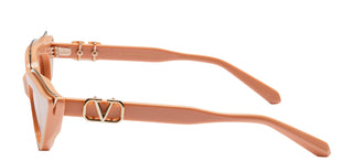 Valentino V - GOLDCUT - II women Brown Cat Eye Sunglasses