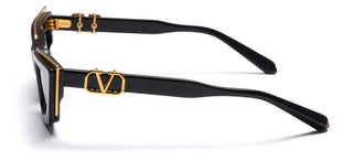 Valentino V - GOLDCUT - I women Black Cat Eye Sunglasses