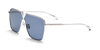 Valentino V - GOLDSHIELD unisex Silver Shield Sunglasses