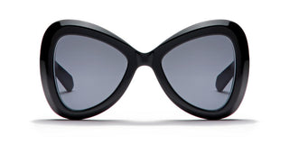 Valentino V - GOLD - III unisex Black Butterfly Sunglasses