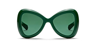 Valentino V - GOLD - III unisex Green Butterfly Sunglasses