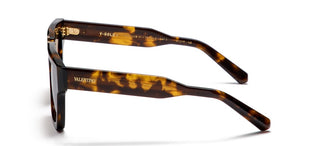 Valentino V - GOLD - I unisex Havana Squared Sunglasses
