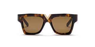 Valentino V - GOLD - I unisex Havana Squared Sunglasses
