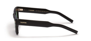 Valentino V - SHARP unisex Black Squared Sunglasses