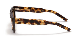 Valentino V - SHARP unisex Havana Squared Sunglasses