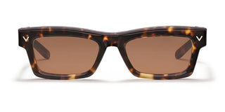 Valentino V - SHARP unisex Havana Squared Sunglasses