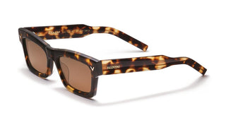 Valentino V - SHARP unisex Havana Squared Sunglasses