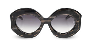 Valentino V - SOUL - II women Black Oversize Sunglasses