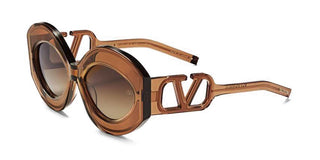 Valentino V - SOUL - II women Brown Oversize Sunglasses