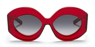 Valentino V - SOUL - II women Red Oversize Sunglasses