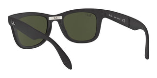 Ray-Ban WAYFARER FOLDING RB 4105 unisex Black Squared Sunglasses