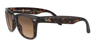 Ray-Ban WAYFARER FOLDING RB 4105 unisex Havana Squared Sunglasses