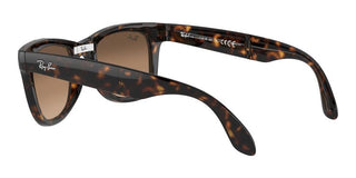 Ray-Ban WAYFARER FOLDING RB 4105 unisex Havana Squared Sunglasses