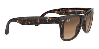 Ray-Ban WAYFARER FOLDING RB 4105 unisex Havana Squared Sunglasses