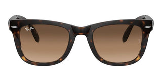Ray-Ban WAYFARER FOLDING RB 4105 unisex Havana Squared Sunglasses
