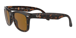 Ray-Ban WAYFARER FOLDING RB 4105 unisex Havana Squared Sunglasses