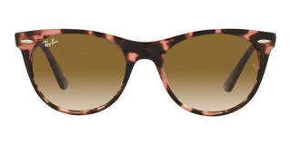 Ray-Ban WAYFARER II RB 2185 unisex Pink Geometric Sunglasses