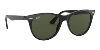 Ray-Ban WAYFARER II RB 2185 unisex Black Geometric Sunglasses