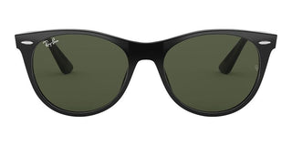 Ray-Ban WAYFARER II RB 2185 unisex Black Geometric Sunglasses