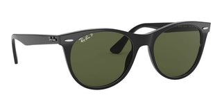 Ray-Ban WAYFARER II RB 2185 unisex Black Geometric Sunglasses
